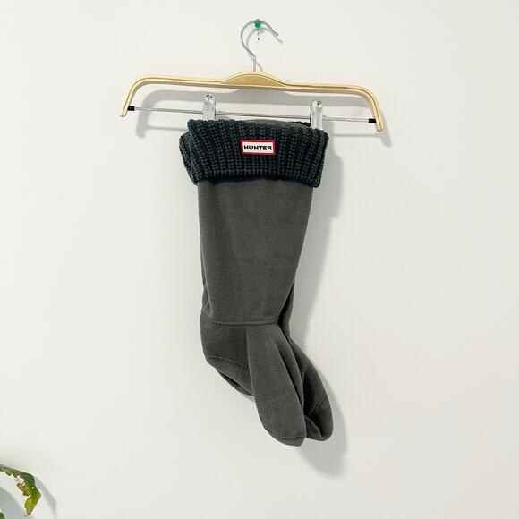 Hunter Dark Gray Boot Socks Size Medium - Picture 1 of 4